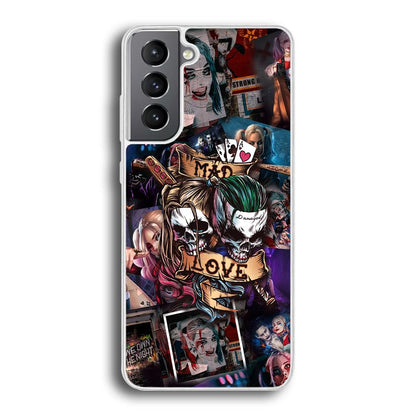 Harley Quinn on Mad Love Samsung Galaxy S21 Case-Oxvistore