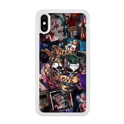 Harley Quinn on Mad Love iPhone X Case-Oxvistore