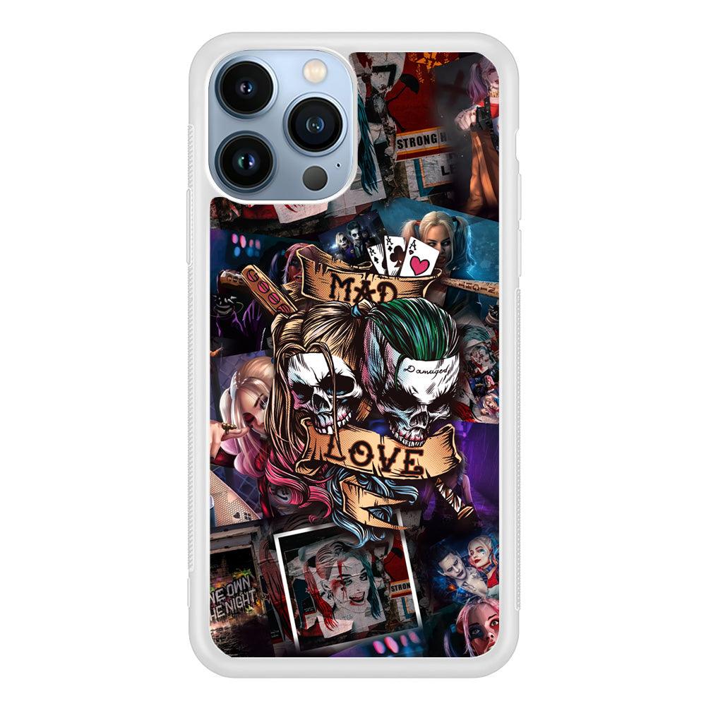 Harley Quinn on Mad Love iPhone 13 Pro Case-Oxvistore