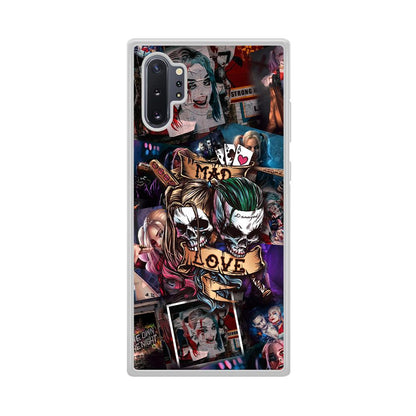 Harley Quinn on Mad Love Samsung Galaxy Note 10 Plus Case-Oxvistore