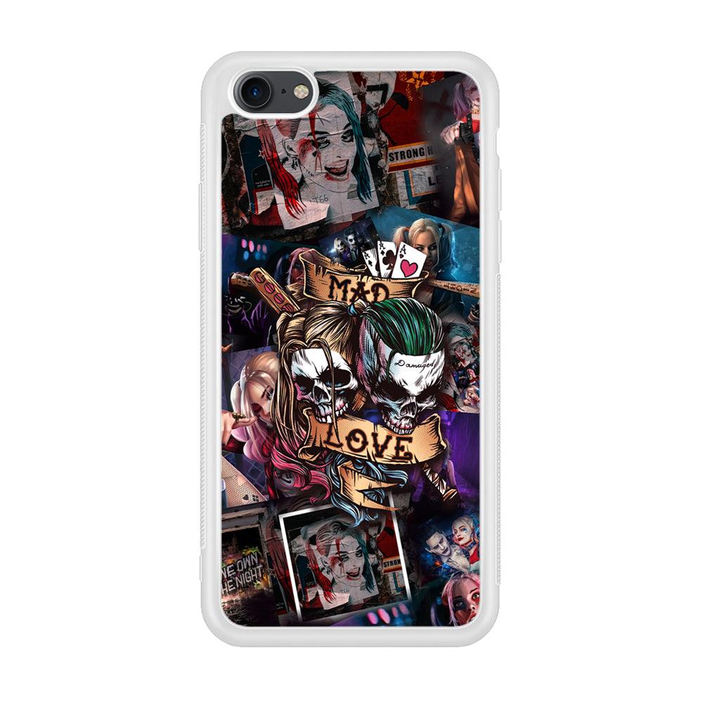 Harley Quinn on Mad Love iPhone 8 Case-Oxvistore