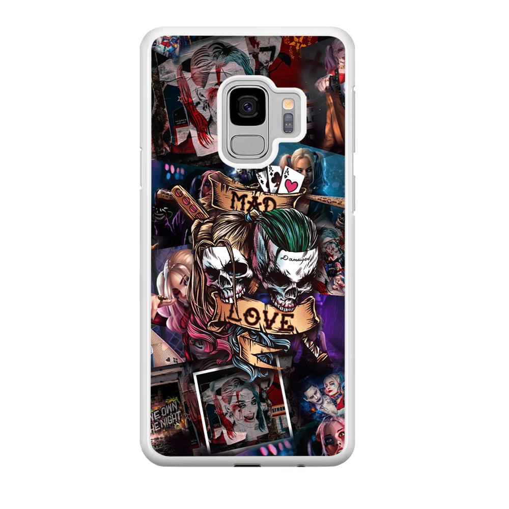 Harley Quinn on Mad Love Samsung Galaxy S9 Case-Oxvistore