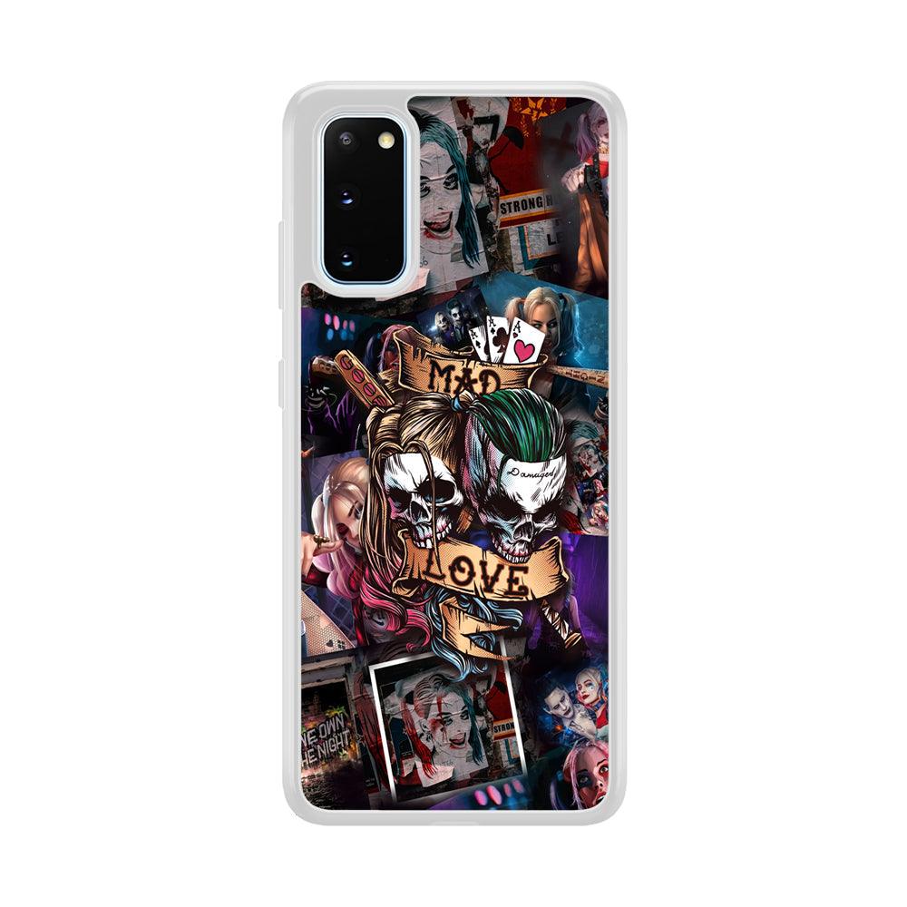 Harley Quinn on Mad Love Samsung Galaxy S20 Case-Oxvistore