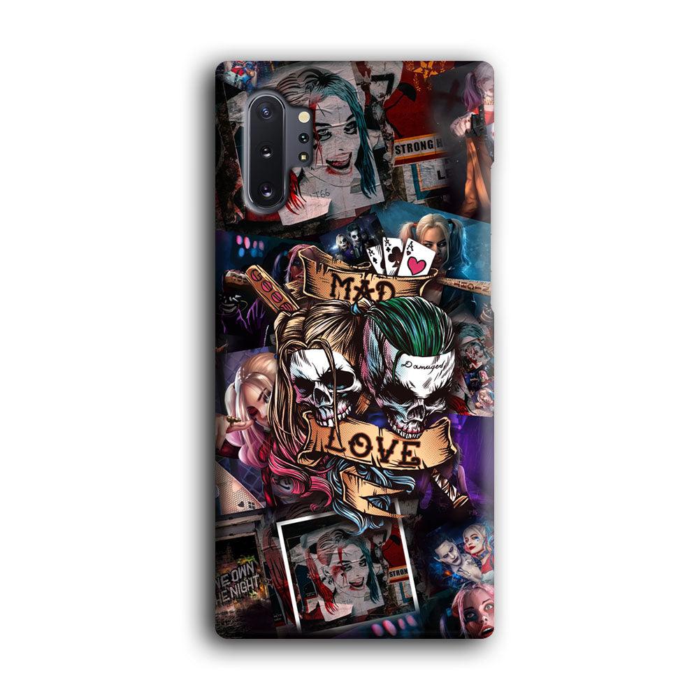 Harley Quinn on Mad Love Samsung Galaxy Note 10 Plus Case-Oxvistore