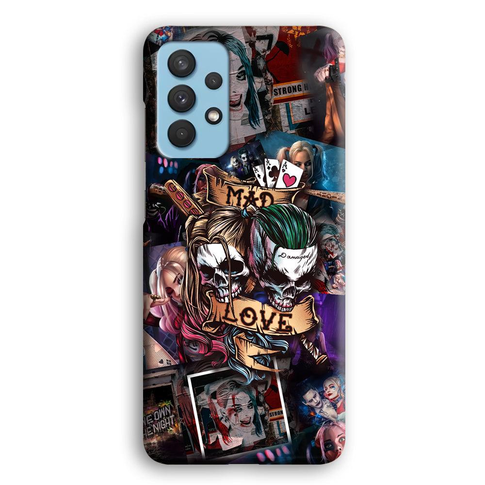 Harley Quinn on Mad Love Samsung Galaxy A32 Case-Oxvistore