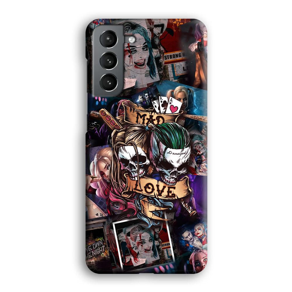 Harley Quinn on Mad Love Samsung Galaxy S21 Case-Oxvistore