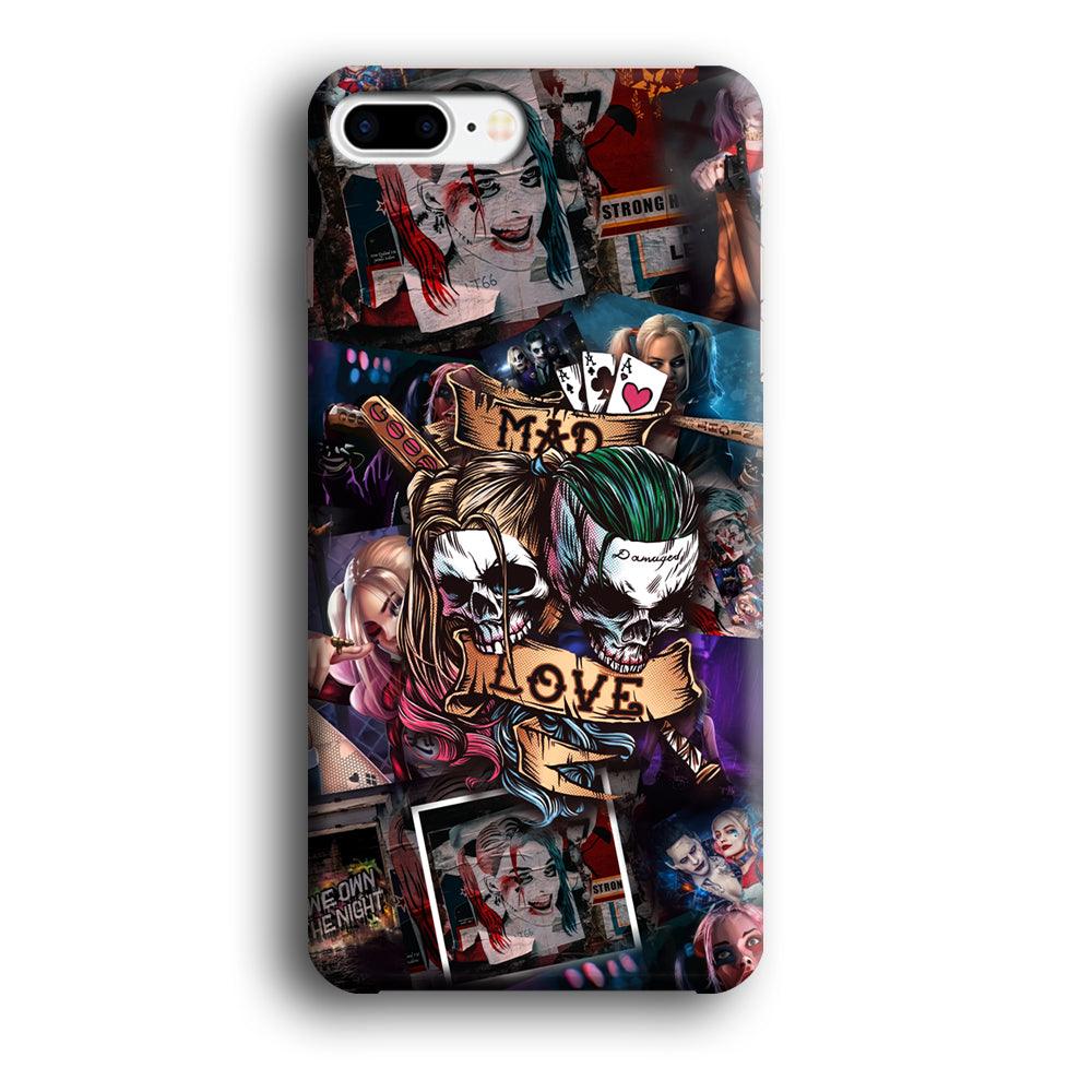 Harley Quinn on Mad Love iPhone 8 Plus Case-Oxvistore