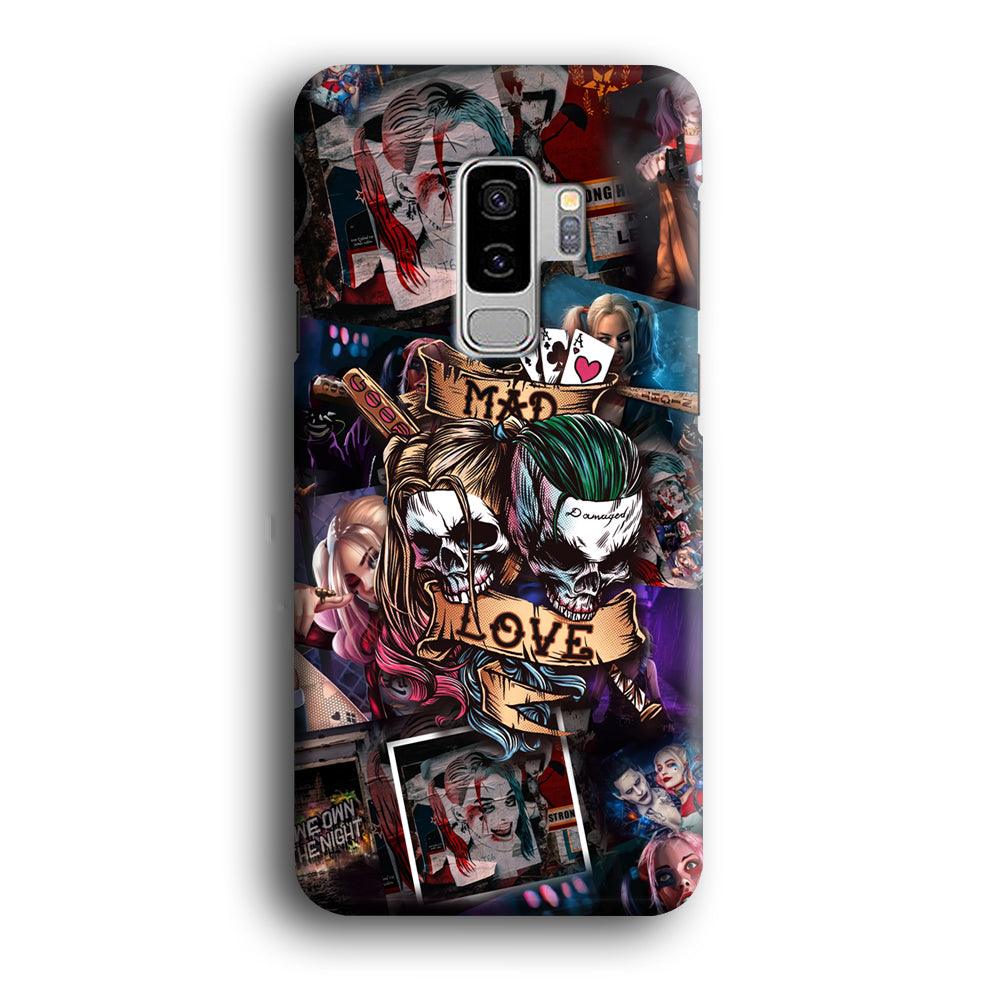 Harley Quinn on Mad Love Samsung Galaxy S9 Plus Case-Oxvistore