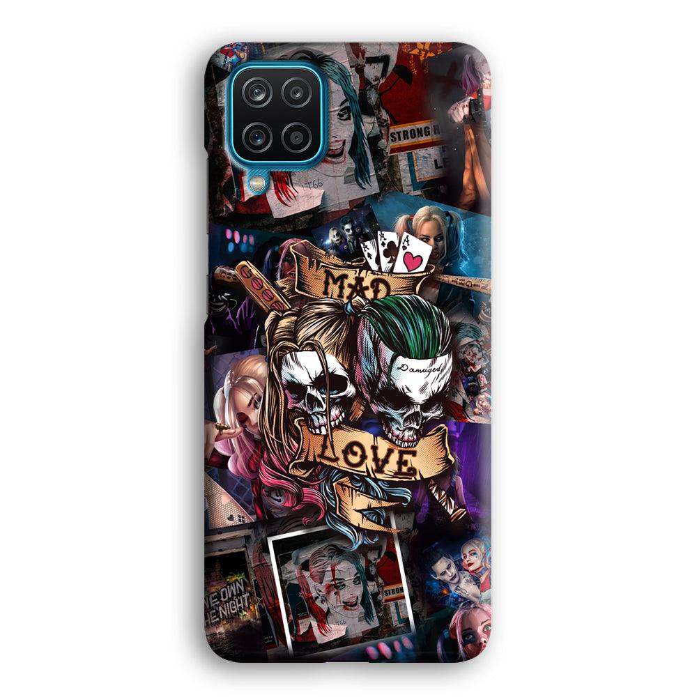 Harley Quinn on Mad Love Samsung Galaxy A12 Case-Oxvistore