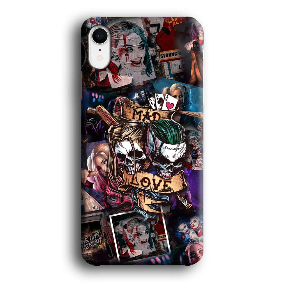 Harley Quinn on Mad Love iPhone XR Case-Oxvistore