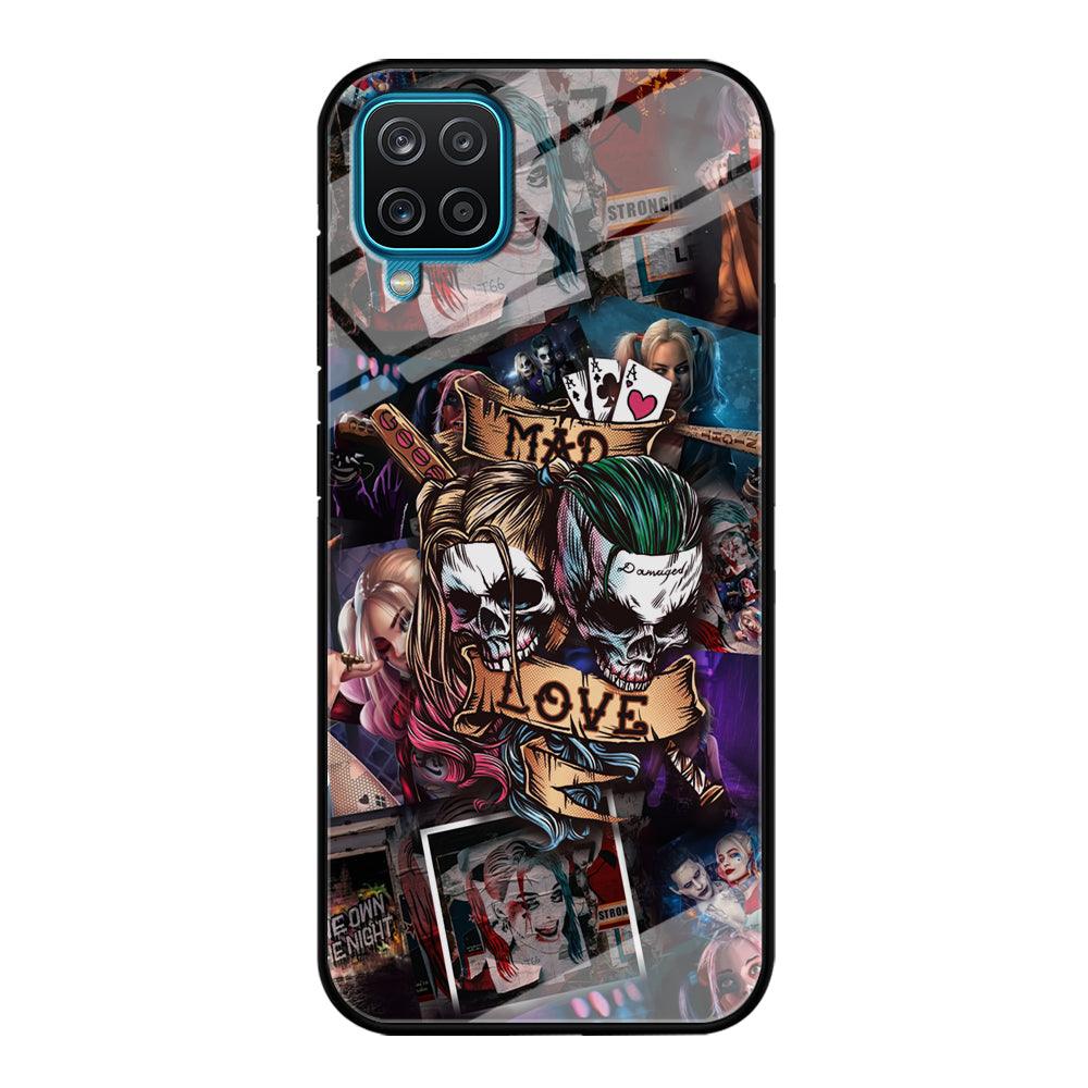 Harley Quinn on Mad Love Samsung Galaxy A12 Case-Oxvistore