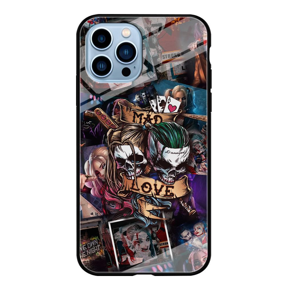 Harley Quinn on Mad Love iPhone 14 Pro Case-Oxvistore