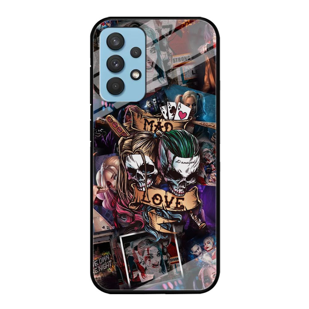 Harley Quinn on Mad Love Samsung Galaxy A32 Case-Oxvistore