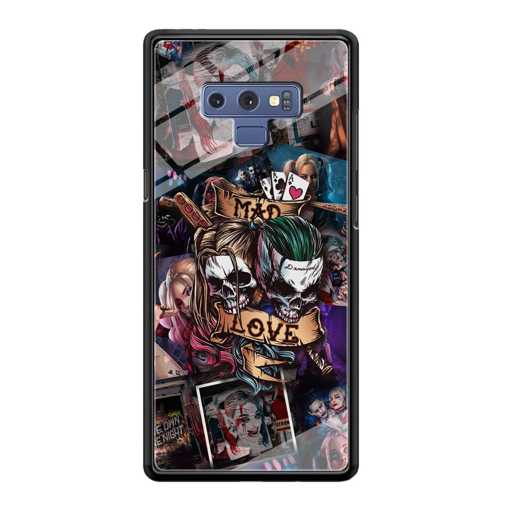 Harley Quinn on Mad Love Samsung Galaxy Note 9 Case-Oxvistore