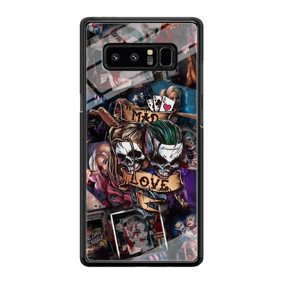 Harley Quinn on Mad Love Samsung Galaxy Note 8 Case-Oxvistore