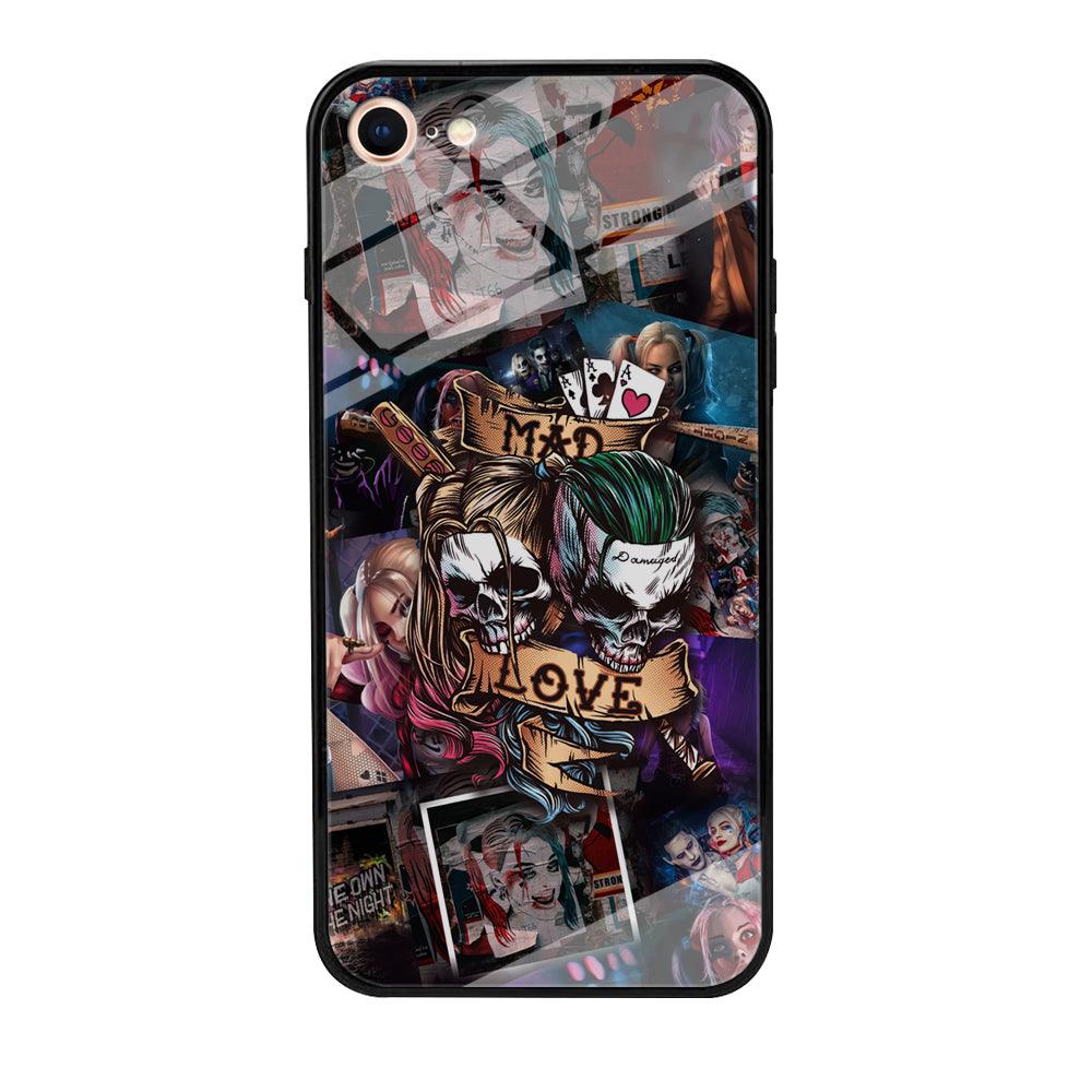 Harley Quinn on Mad Love iPhone 8 Case-Oxvistore