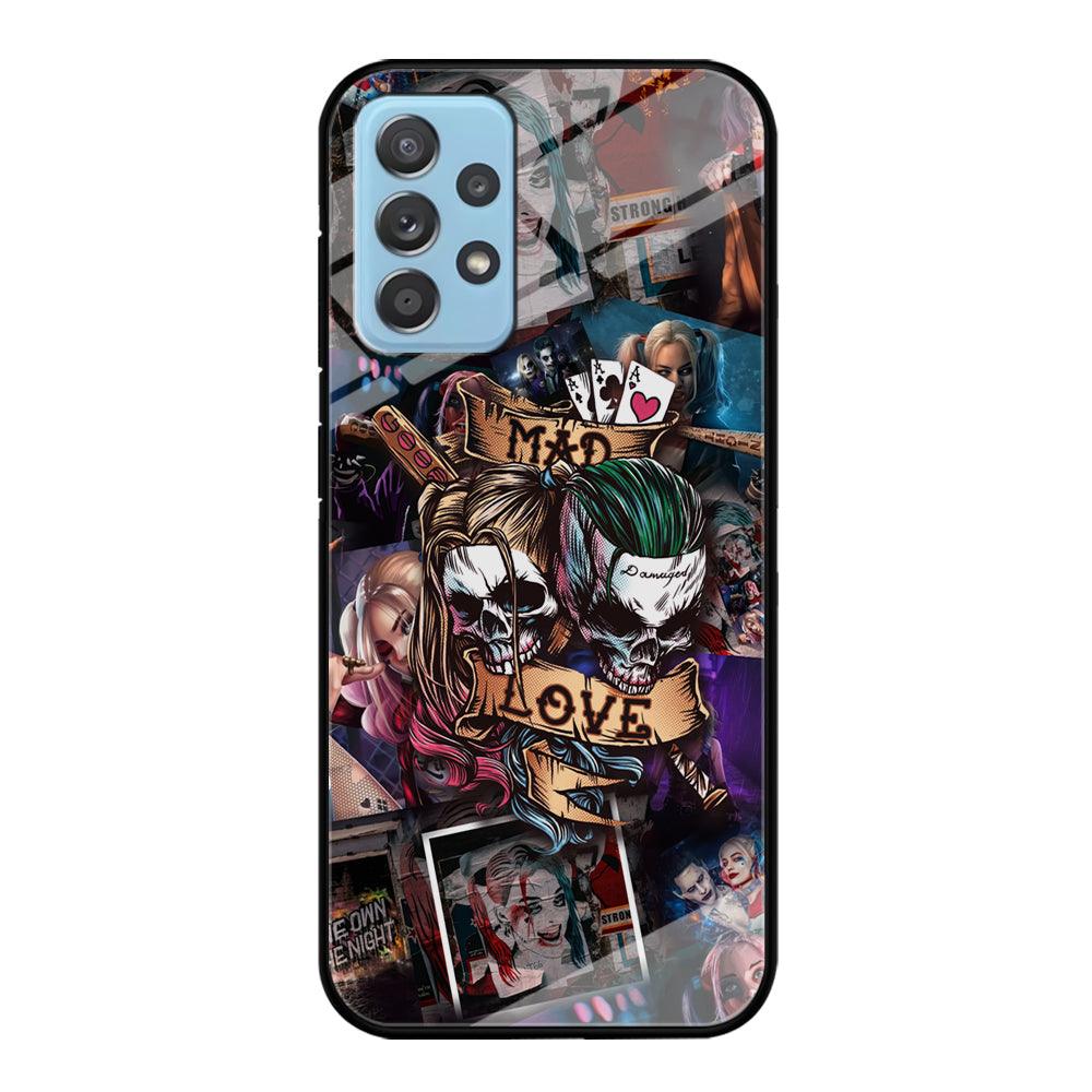 Harley Quinn on Mad Love Samsung Galaxy A52 Case-Oxvistore