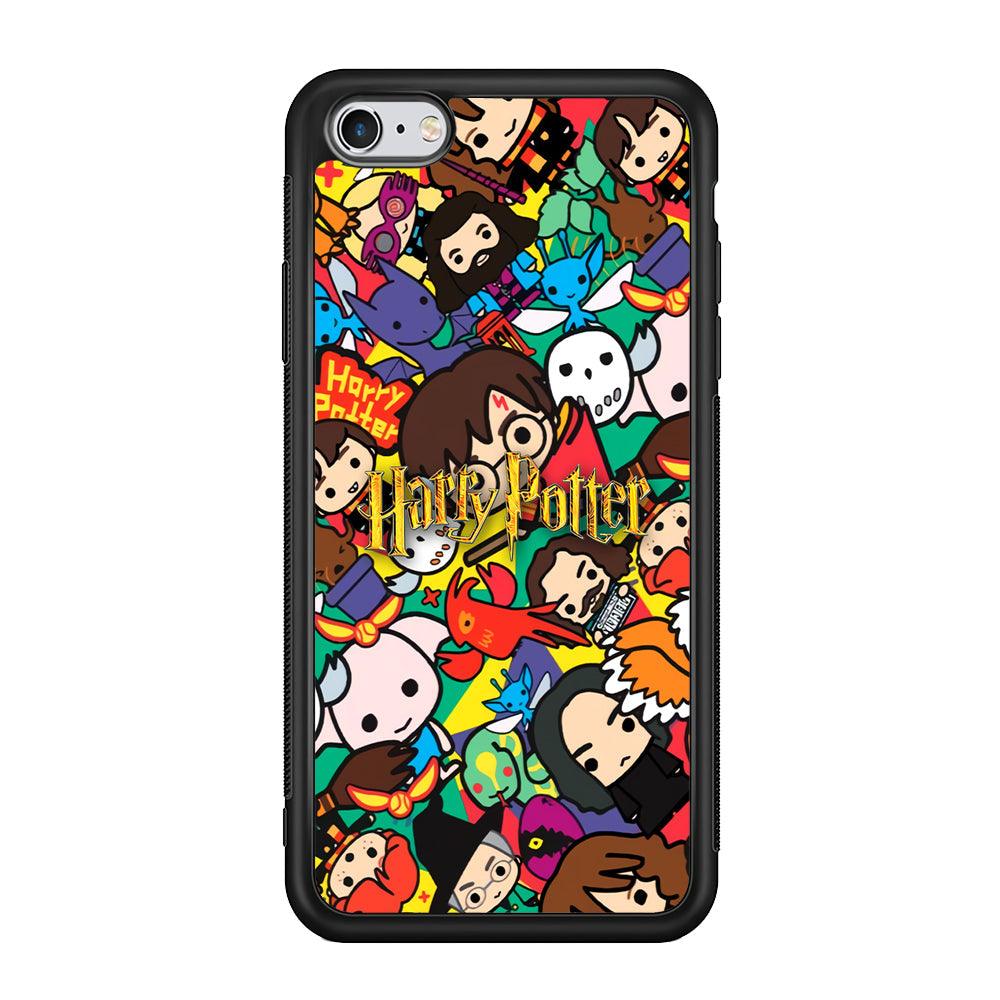 Harry Potter Face Collage on Frame iPhone 6 | 6s Case-Oxvistore