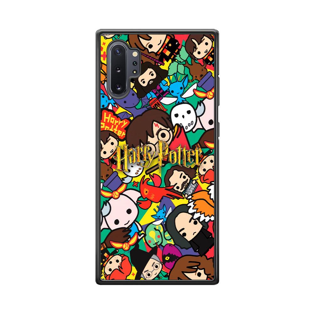 Harry Potter Face Collage on Frame Samsung Galaxy Note 10 Plus Case-Oxvistore