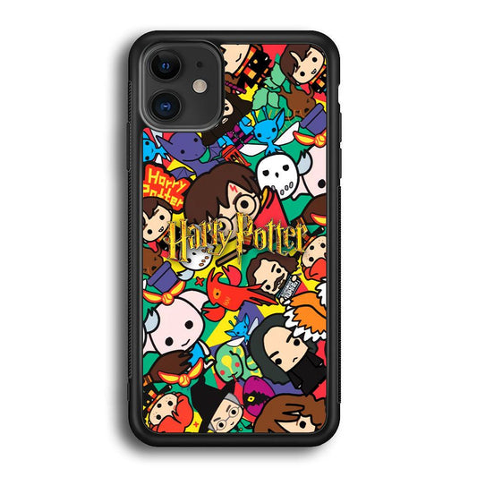 Harry Potter Face Collage on Frame iPhone 12 Case-Oxvistore