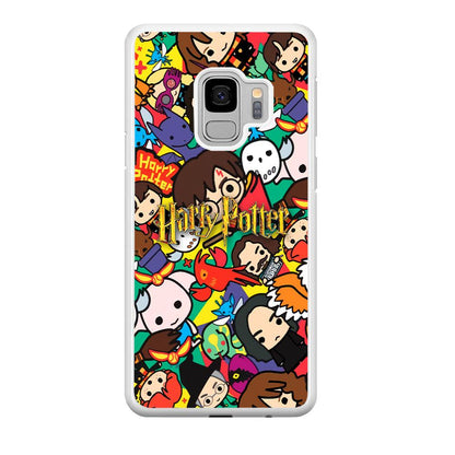 Harry Potter Face Collage on Frame Samsung Galaxy S9 Case-Oxvistore