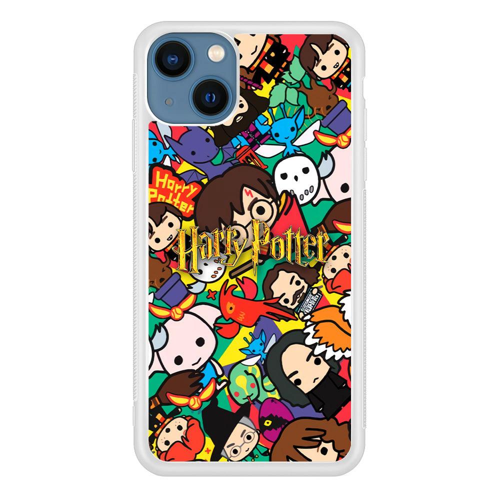 Harry Potter Face Collage on Frame iPhone 13 Case-Oxvistore