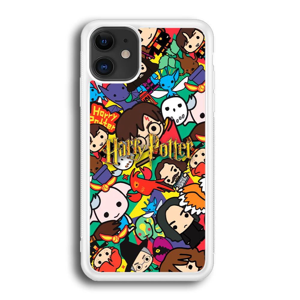 Harry Potter Face Collage on Frame iPhone 12 Case-Oxvistore