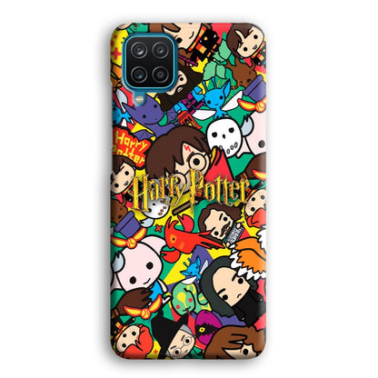 Harry Potter Face Collage on Frame Samsung Galaxy A12 Case-Oxvistore