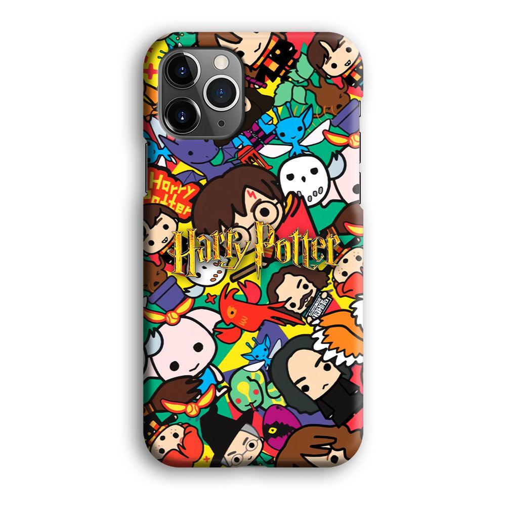 Harry Potter Face Collage on Frame iPhone 12 Pro Case-Oxvistore