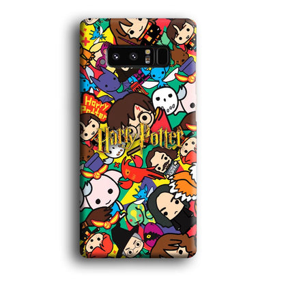 Harry Potter Face Collage on Frame Samsung Galaxy Note 8 Case-Oxvistore