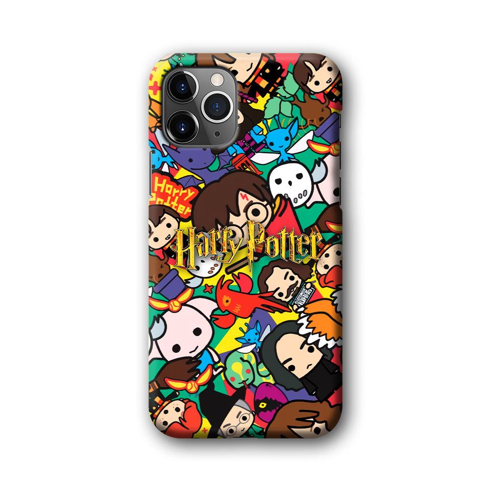 Harry Potter Face Collage on Frame iPhone 11 Pro Case-Oxvistore