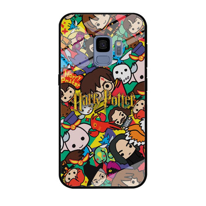 Harry Potter Face Collage on Frame Samsung Galaxy S9 Case-Oxvistore