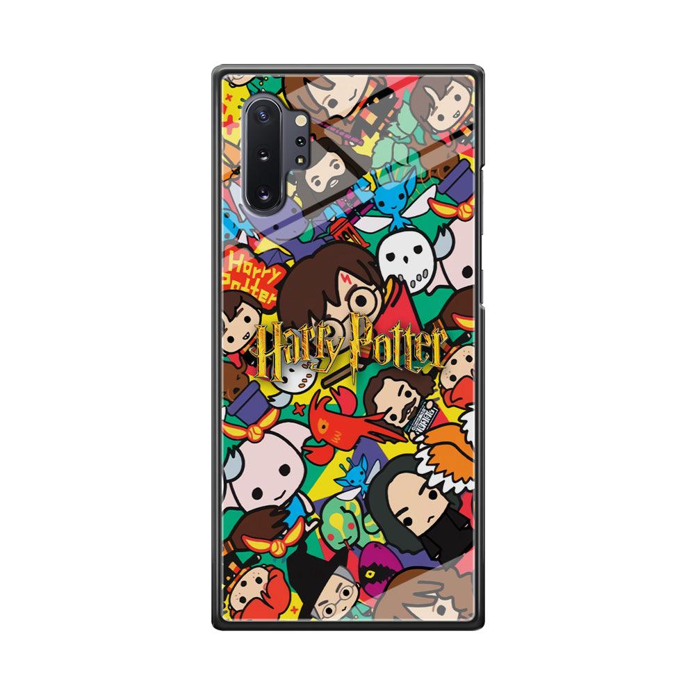 Harry Potter Face Collage on Frame Samsung Galaxy Note 10 Plus Case-Oxvistore