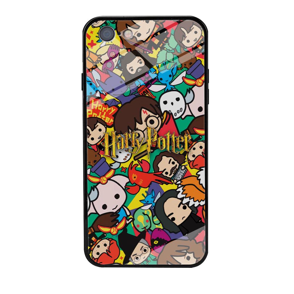 Harry Potter Face Collage on Frame iPhone 6 Plus | 6s Plus Case-Oxvistore