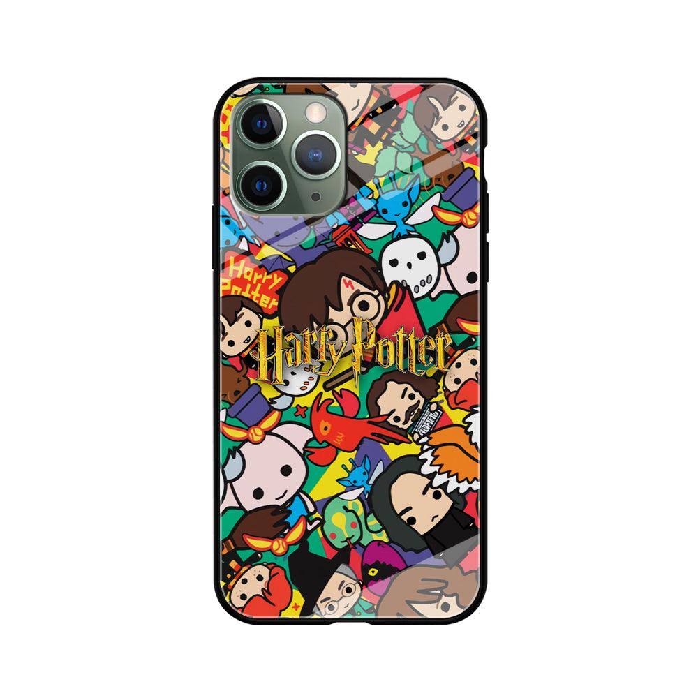 Harry Potter Face Collage on Frame iPhone 11 Pro Case-Oxvistore