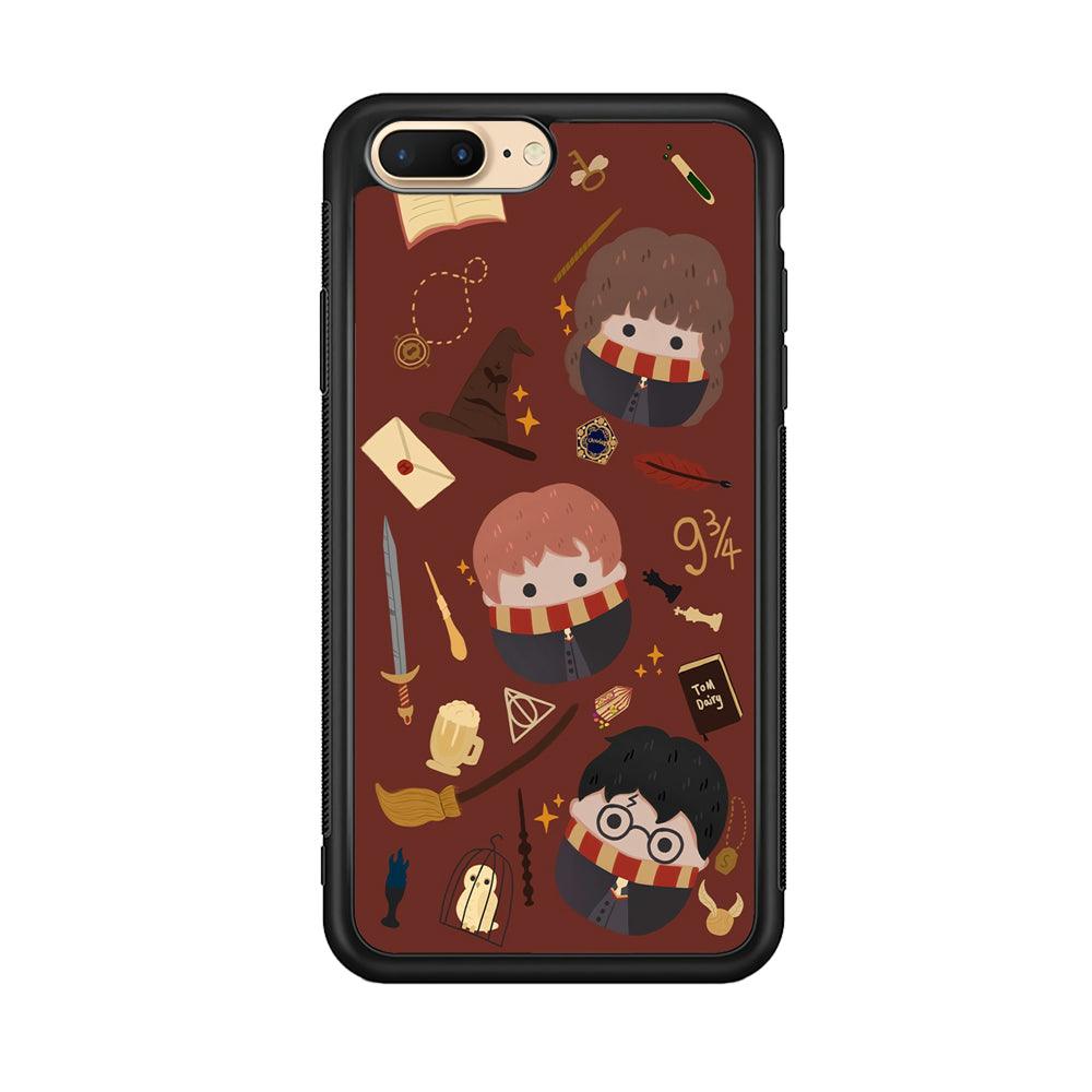 Harry Potter Magic Doll iPhone 8 Plus Case-Oxvistore