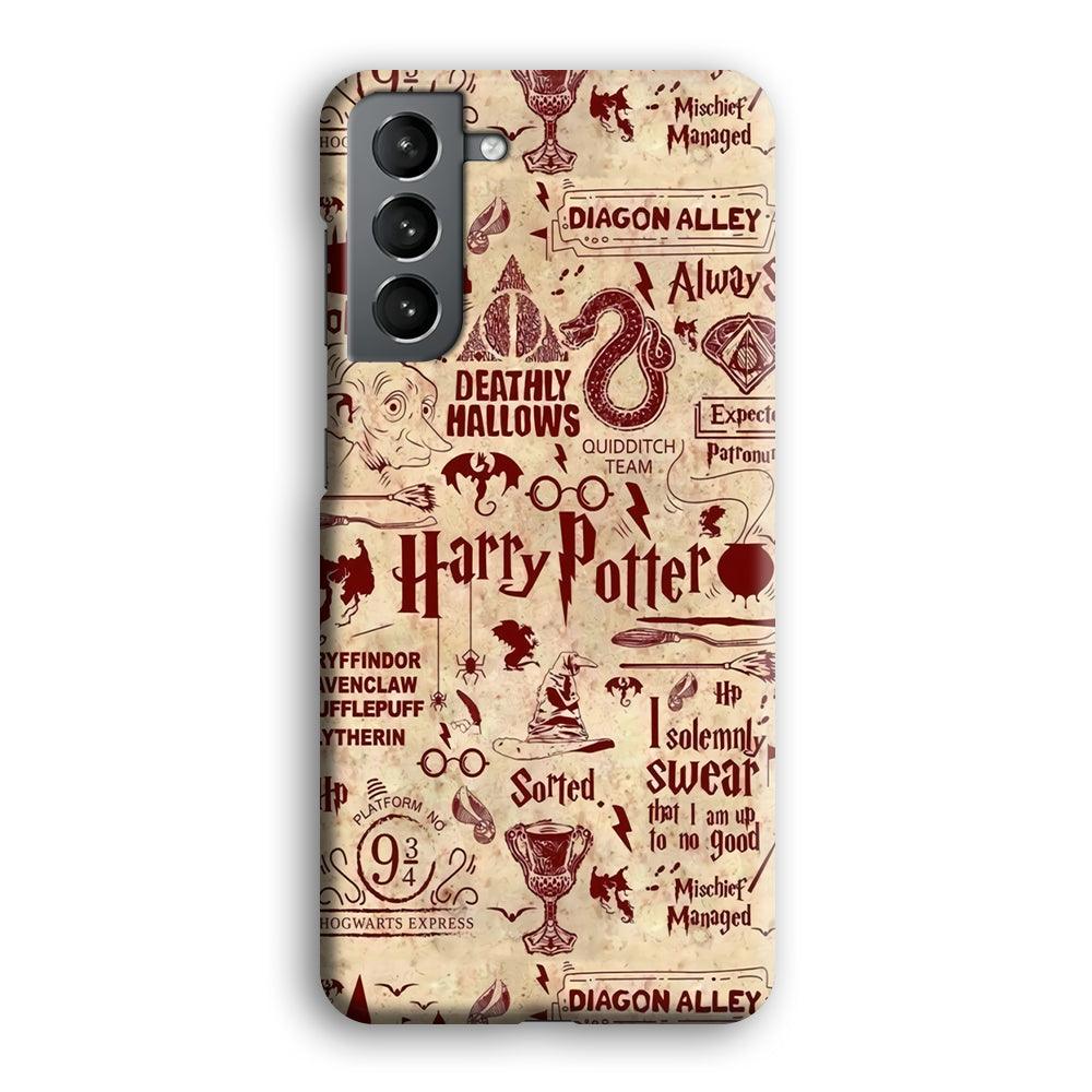 Harry Potter Paper of Map Samsung Galaxy S21 Case-Oxvistore