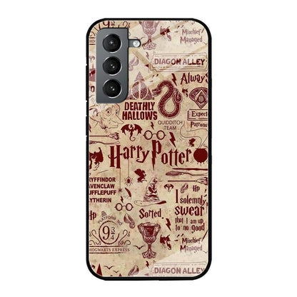 Harry Potter Paper of Map Samsung Galaxy S21 Case-Oxvistore