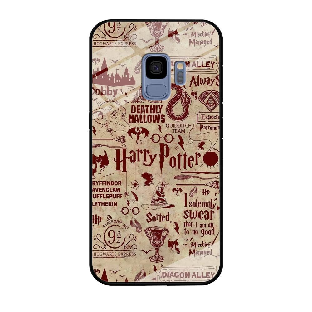 Harry Potter Paper of Map Samsung Galaxy S9 Case-Oxvistore