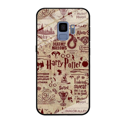 Harry Potter Paper of Map Samsung Galaxy S9 Case-Oxvistore