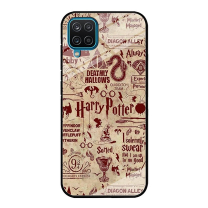 Harry Potter Paper of Map Samsung Galaxy A12 Case-Oxvistore