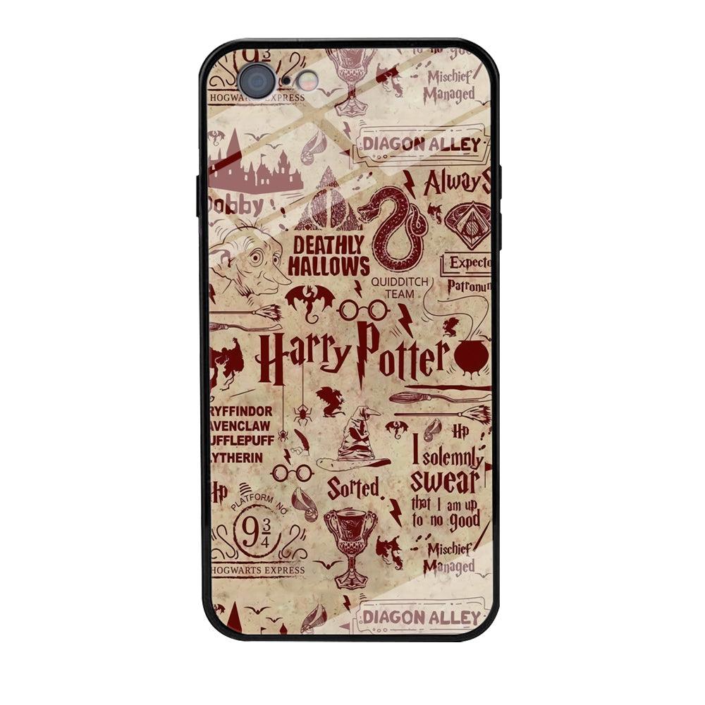 Harry Potter Paper of Map iPhone 6 Plus | 6s Plus Case-Oxvistore