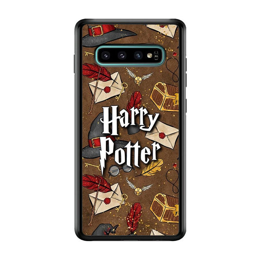 Harry Potter Send The Message Samsung Galaxy S10 Plus Case-Oxvistore