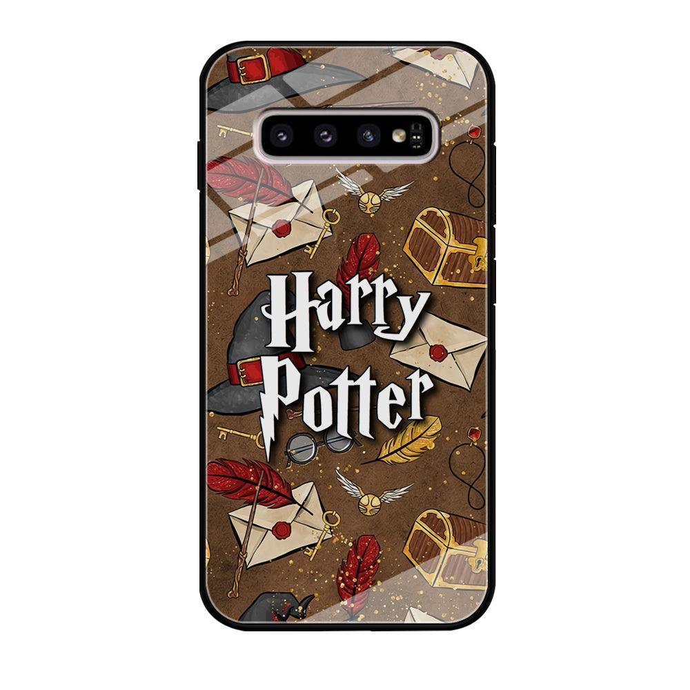 Harry Potter Send The Message Samsung Galaxy S10 Plus Case-Oxvistore