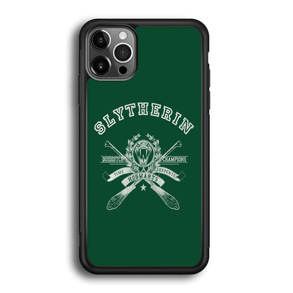 Harry Potter Slytherin Quidditch Champion Symbol iPhone 12 Pro Case-Oxvistore