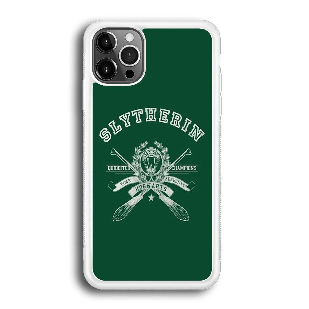 Harry Potter Slytherin Quidditch Champion Symbol iPhone 12 Pro Case-Oxvistore