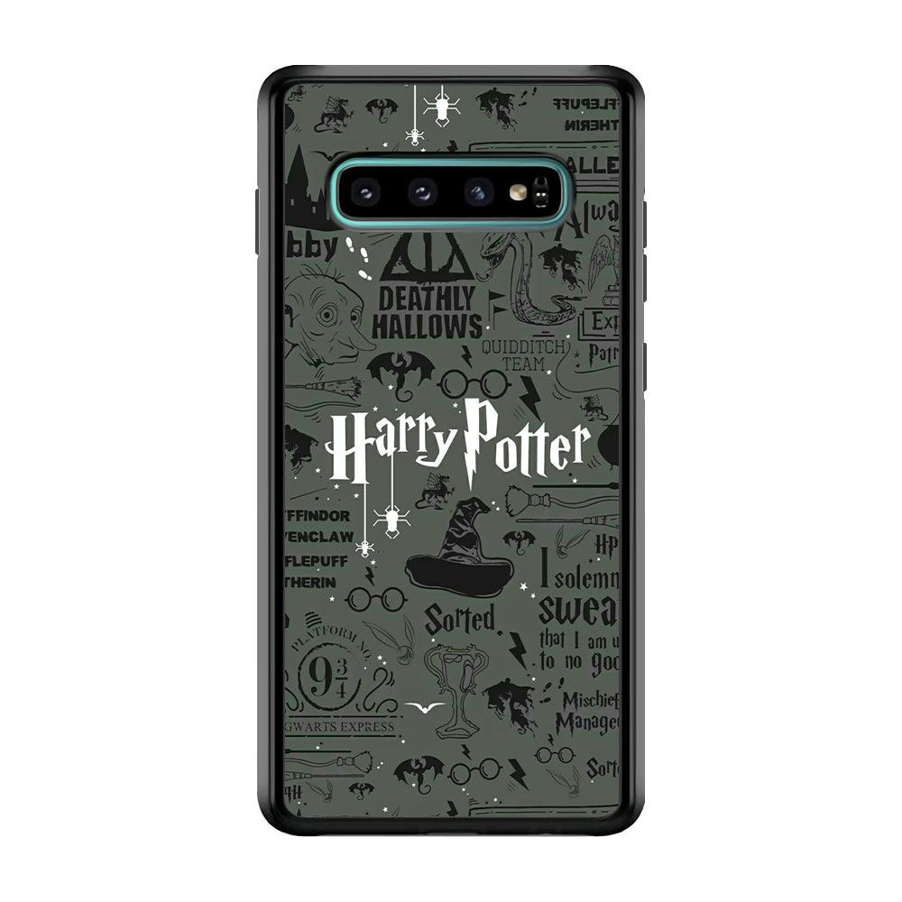 Harry Potter The Deathly Hallows Samsung Galaxy S10 Case-Oxvistore