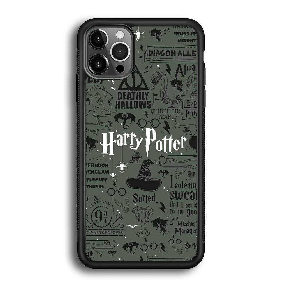 Harry Potter The Deathly Hallows iPhone 12 Pro Case-Oxvistore