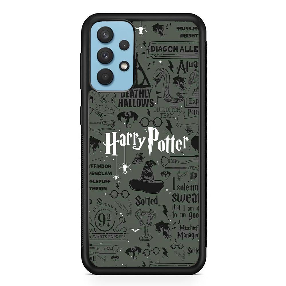 Harry Potter The Deathly Hallows Samsung Galaxy A32 Case-Oxvistore