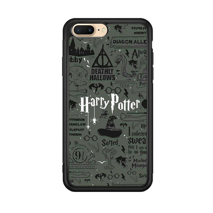 Harry Potter The Deathly Hallows iPhone 8 Plus Case-Oxvistore